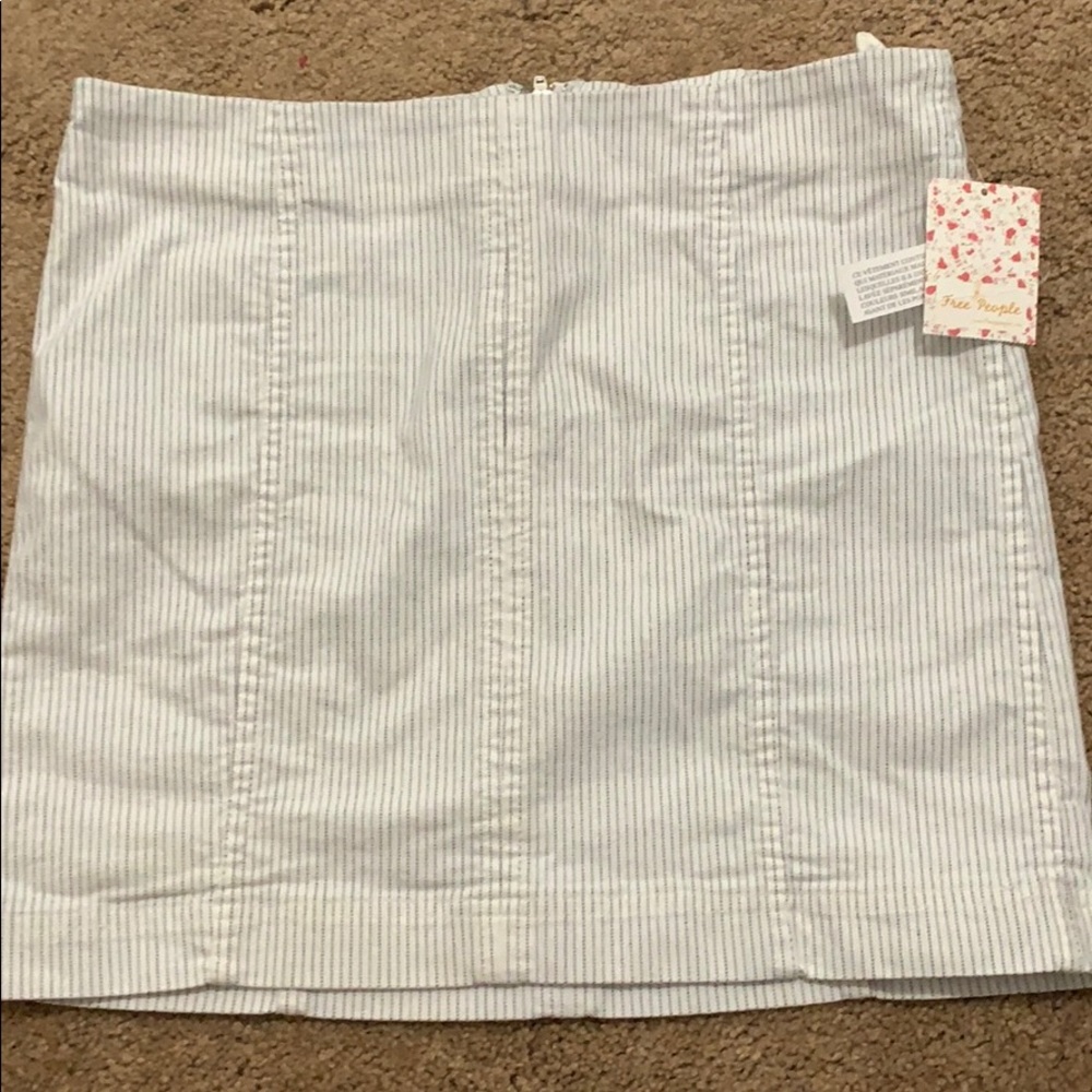 Free People Striped skirt